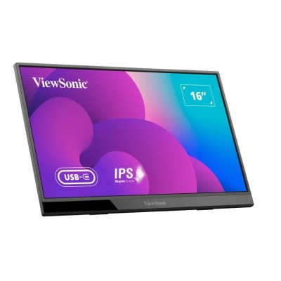 Monitor ViewSonic VX1655 - 15.6" - Full HD - Mini HDMI - USB-C - Altavoces incorporados - VX1655