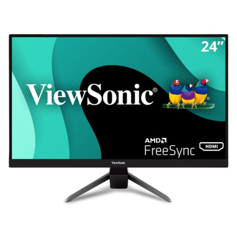 Monitor Gamer ViewSonic VX2467-MHD - 24" - Full HD - 75Hz - HDMI - VGA - DisplayPort  - VX2467-MHD