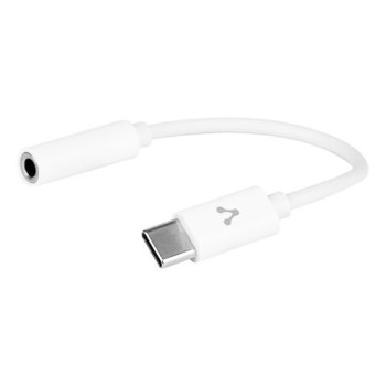Adaptador Vorago ADP-209 - USB-C a 3.5mm - Blanco - ADP-209