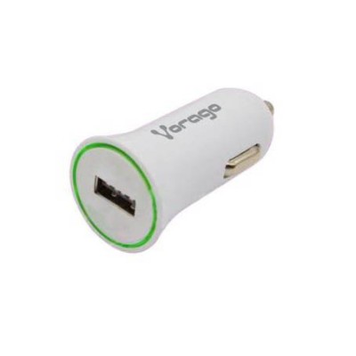 Cargador para Auto Vorago Au-101 - 5V - 1 Puerto USB -  Blanco - AU-101-WH