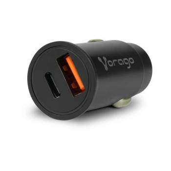 Cargador para Auto Vorago AU-305 - USB-A - USB-C - AU-305-BK