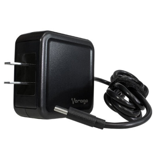 Cargador Vorago 501 - USB Tipo-C - 45W - 1.2m - Multi-Voltaje - Negro - AU-501