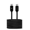 Cable USB C Vorago CAB-124 - 1 Metro - Carga Rápida - Negro - CAB-124 BK