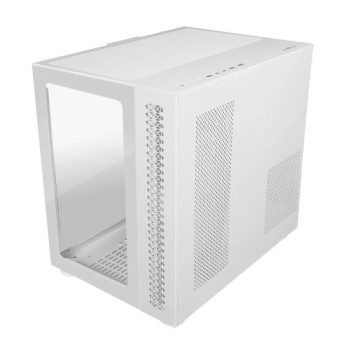 Gabinete Gamer Game Factor CSG700 - Torre - ATX/Micro-ATX/ITX/E-ATX - Panel Lateral - Blanco - CSG700