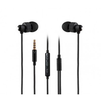 Auriculares Vorago EP-304 - Alámbrico - 3.5 mm - 1.20m - Negro - EP-304