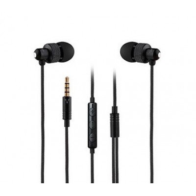 Auriculares Vorago EP-304 - Alámbrico - 3.5 mm - 1.20m - Negro - EP-304