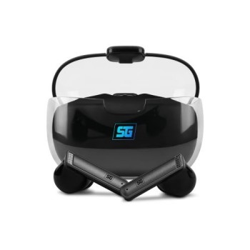 Auriculares Vorago EARPHONES TWS 301 PRO - Inalámbrico - Bluetooth - Micrófono - Negro - ESB-301-PRO