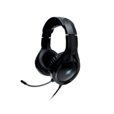 Diadema Gamer Vorago HS-501 - Alámbrico - Micrófono - RGB - HS-501