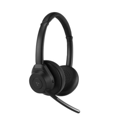 Diadema Vorago HSB-500 - Inalámbrico - Bluetooth - Micrófono - Negro - HSB-500