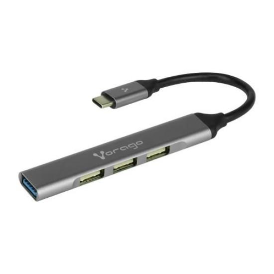 Hub USB Vorago HU-200 - USB-C a 1x USB 3.0 - 3x USB 2.0 - HU-200
