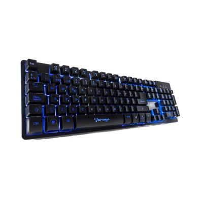 Teclado Gamer Vorago KB-502 - Alámbrico - Multimedia - RGB - KB-502