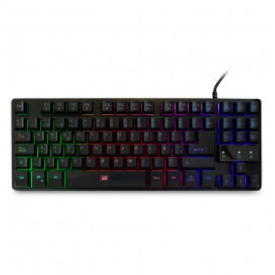 Teclado Gamer Vorago KB-503 - Alámbrico - Multimedia - RGB - KB-503