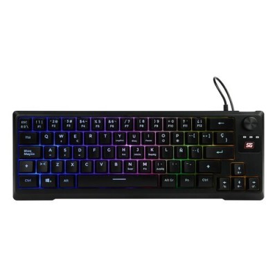 Teclado Gamer Vorago KB-506 - Alámbrico - Español - Multimedia - RGB - KB-506