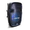 Bocina Karaoke Vorago KSP-500 - 15" - Bluetooth - Recargable - 2 Micrófonos - 100W - Negro - KSP-500 Bocina Karaoke Vorago KSP-500 - 15" - Bluetooth - Recargable - 2 Micrófonos - 100W - Negro - KSP-500