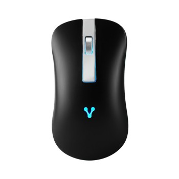 Mouse Vorago MO-305-SLIM - Inalámbrico - RGB - Negro - MO-305-SLIM-BK