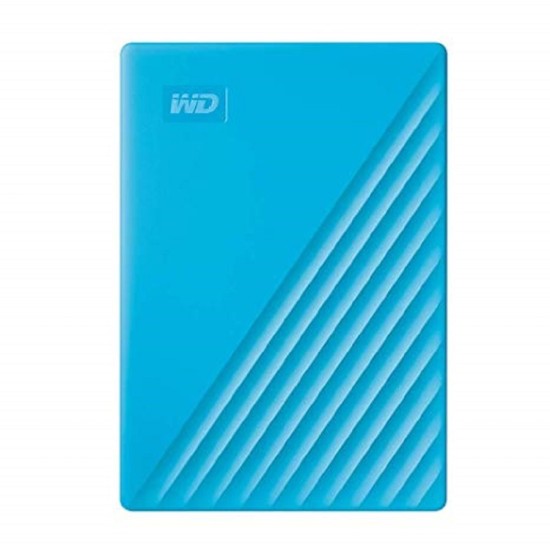 Disco Duro Externo Western Digital My Passport - 2.5" - 4TB - USB 3.0 - para Windows - Azul - WDBPKJ0040BBL-WESN