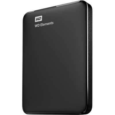 Disco Duro Externo Western Digital WD Elements - 2.5" - 1TB - USB 3.0 - para Windows - Negro - WDBUZG0010BBK