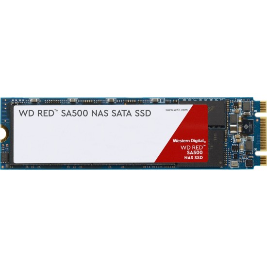 Unidad de Estado Sólido Western Digital Red SA500 - M.2 - 2TB - SATA 3 - WDS200T1R0B