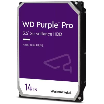 Disco Duro Western Digital WD Purple Pro - 3.5" - 14TB - SATA 3 - WD142PURP