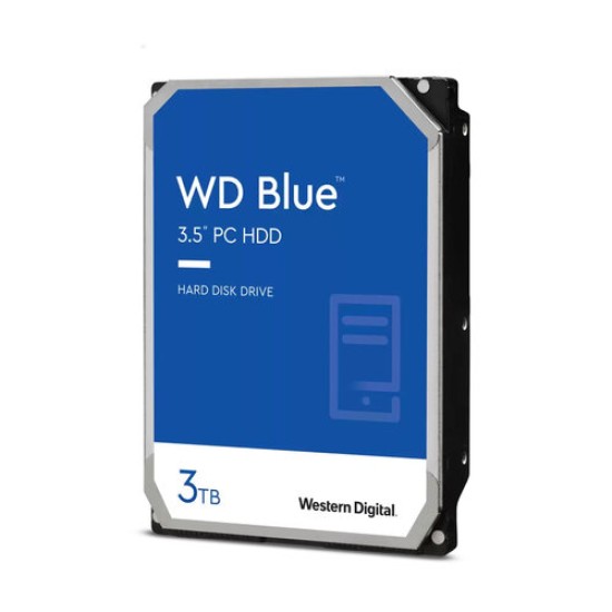 Disco Duro Interno Western Digital WD Blue - 3.5" - 3TB - SATA 3 - 5400 RPM - WD30EZAZ