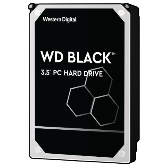 Disco Duro Interno Western Digital  Black - 3.5" - 6TB - SATA 3 - 7200 RPM - WD6003FZBX