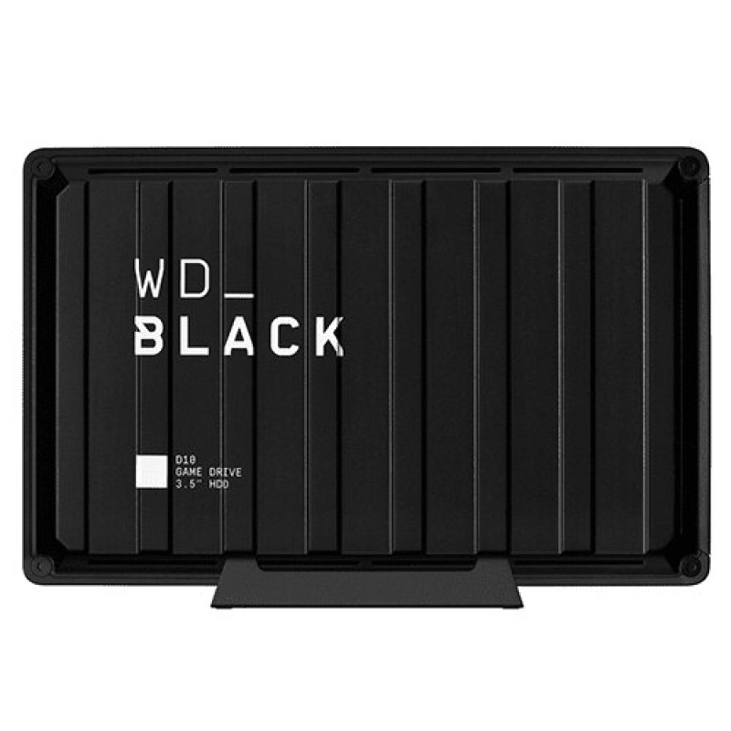 Disco Duro Externo Western Digital D10 Game Drive - 3.5" - 8TB - USB 3.2 - Mac/Win - Negro  - WDBA3P0080HBK-NESN