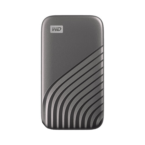 Disco Duro Externo SSD Western Digital My Passport 1TB USB-C 3.2 Gris WDBAGF0010BGY-WESN