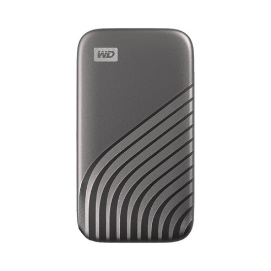 Unidad de Estado Sólido Externo Western Digital My Passport - 1TB - USB 3.2 - Gris - WDBAGF0010BGY-WESN