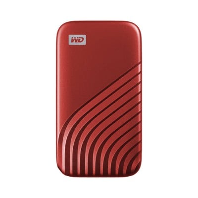 Unidad de Estado Sólido Externo Western Digital My Passport - 1TB - USB 3.2 - Rojo - WDBAGF0010BRD-WESN Unidad de Estado Sólido Externo Western Digital My Passport - 1TB - USB 3.2 - Rojo - WDBAGF0010BRD-WESN