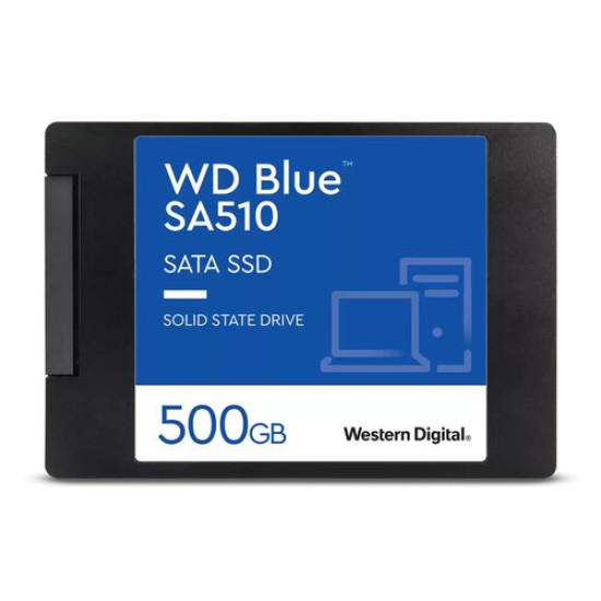 Unidad de Estado Sólido Western Digital WD Blue SA510 - 2.5" - 500GB - SATA 3 - WDS500G3B0A
