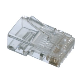 Plug X-Media - Cat6 - RJ-45 - 50 Piezas - XM-C6-8P8C-50