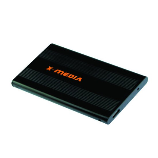 Gabinete para Disco Duro X-Media XM-EN2200-BK - 2.5" - USB 2.0 - SATA - Negro - XM-EN2200-BK