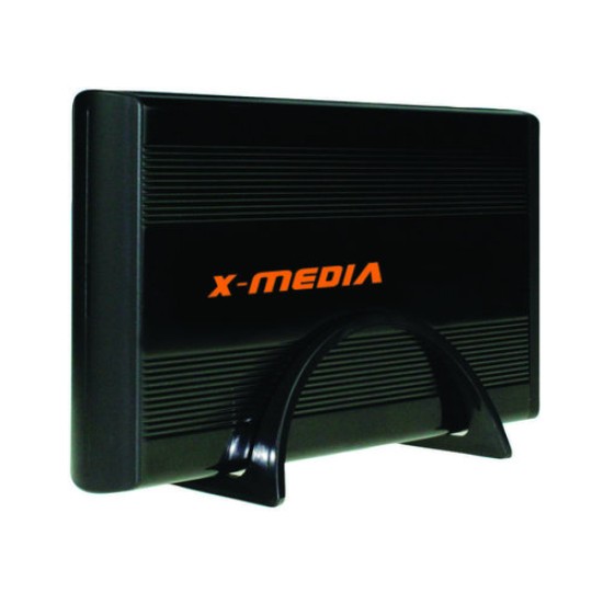 Gabinete para Disco Duro X-Media EN-3200 - 3.5" - SATA - USB 2.0 - Negro - XM-EN3200
