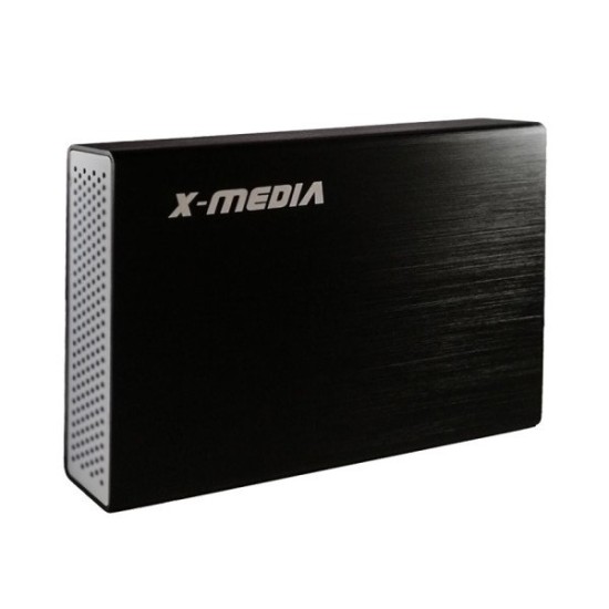 Gabinete X-Media - 3.5" - USB 2.0 - SATA - Negro - XM-EN3451