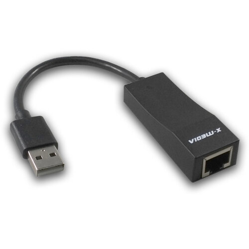 Adaptador de Red X-Media USB 2.0 a Ethernet RJ-45 Modelo XM-UE2000