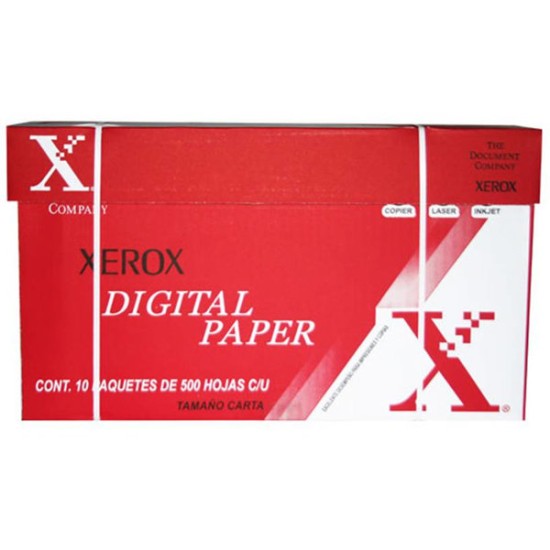 Papel Xerox 3M02000 - Tamaño Carta - 5,000 Hojas - 3M02000