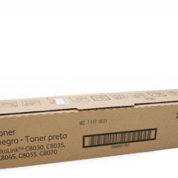 Tóner Xerox Negro Original 006R01701 para AltaLink C8000 Tóner Xerox Negro Original 006R01701 para AltaLink C8000