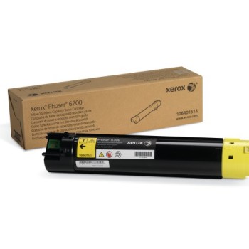 Tóner Xerox Amarillo Original para Phaser 6700 - Modelo 106R01513