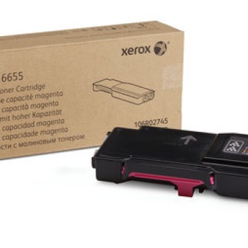 Tóner Xerox Magenta Alto Rendimiento 7500 Páginas Modelo 106R02753