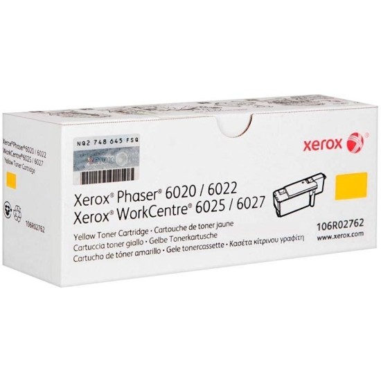 Tóner Xerox 106R02762 - Amarillo - 106R02762