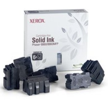 Tinta Sólida Xerox Negra 14,000 Páginas Modelo 108R00820 - Caja con 6 Piezas Tinta Sólida Xerox Negra 14,000 Páginas Modelo 108R00820 - Caja con 6 Piezas