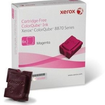 Tinta Sólida Xerox Magenta - Caja con 6 Piezas - Modelo 108R00959