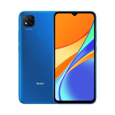 Smartphone Xiaomi Redmi 9C - 6.53" - MediaTek Helio G35 - 3GB - 64GB - Cámara 5MP/13MP - Android - Azul - REDMI9C-A