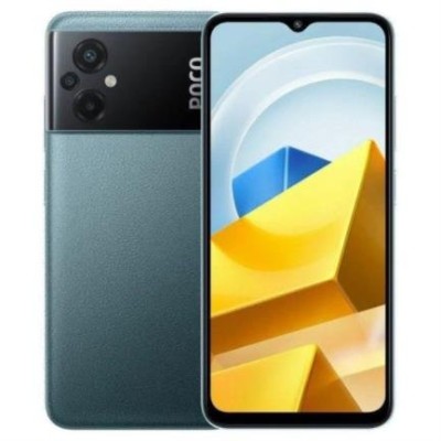 Smartphone Xiaomi Poco M5 - 6.58" - MediaTek Helio G99 - 4GB - 128GB - Cámaras 5MP/50MP - Doble SIM - Android - Verde - POCOM5-VERDE/4+128