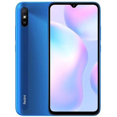 Smartphone Xiaomi Redmi 9A - 6.53" - Mediatek Helio G25 - 2GB - 32GB - Cámara 5MP/13MP - Android - Azul - REDMI9A-A