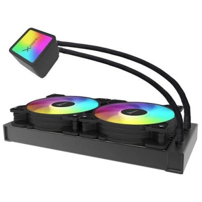Enfriamiento Líquido XZeal XZ400 - 2 Ventiladores - 2000RPM - RGB - XZCO400B