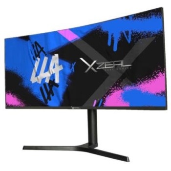 Monitor Gamer XZeal XZ6010 - 34" - WQHD - 100Hz - DP - HDMI - Curvo - XZMO341B