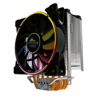 Disipador YeYian STORM 1200 - 126x85x148mm - 1000 RPM - RGB - AC1200