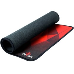 Mouse Pad Gamer YEYIAN Krieg 1050 - 500x360x3mm - Negro con Rojo - YSS-MP1050N