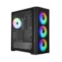 Gabinete Gamer YeYian Vector Elite - Media Torre - ATX/Micro ATX  - 4x Ventiladores - Panel Lateral - YCA-FTAT-02FA